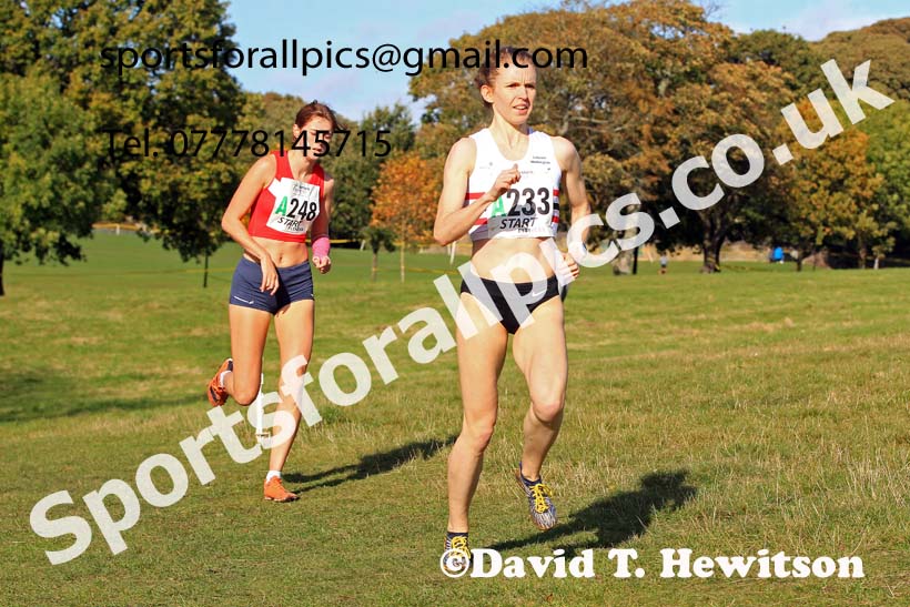 Senior womens 2022 Northern Cross Country Relays, Graves Park, Sheffield. Photo: David T. Hewitson/Sports for All Pics